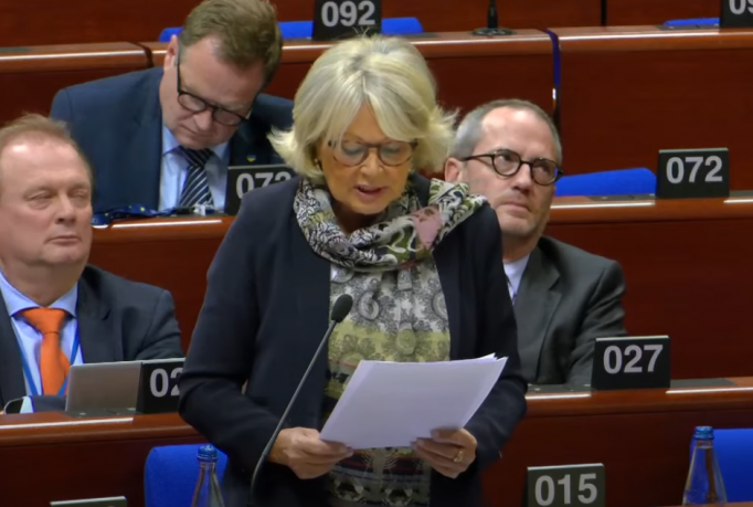 ესტრელა: ამ რეზოლუციით ჩვენ არა საქართველოს წინააღმდეგ, არამედ მისი ხალხის გვერდით ვდგავართ