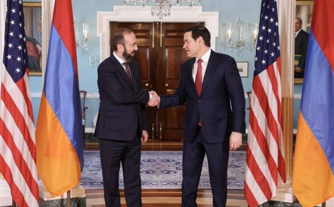 მარკო რუბიო სომხეთის საგარეო საქმეთა მინისტრს შეხვდა